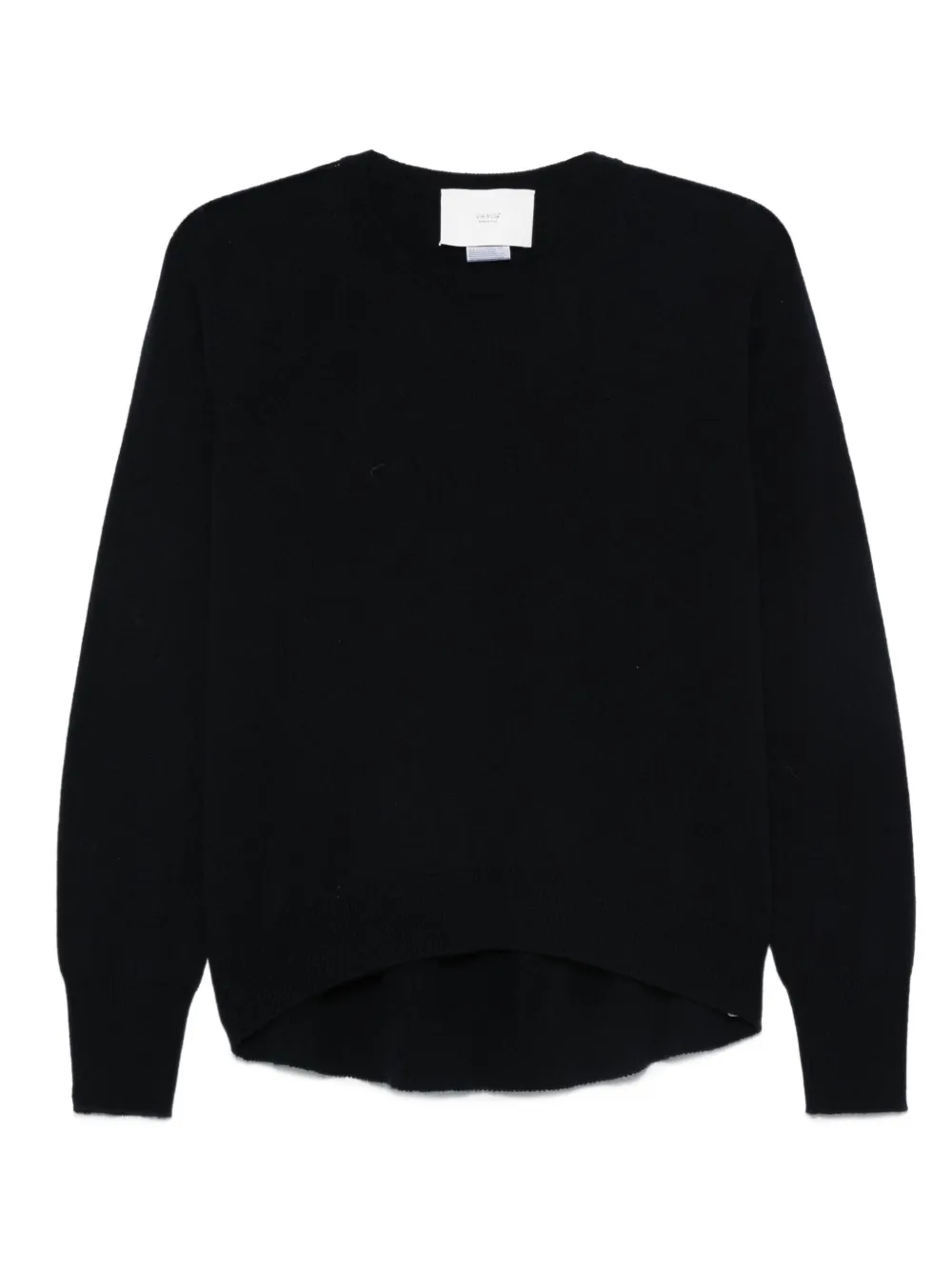 round-neck cashmere sweater