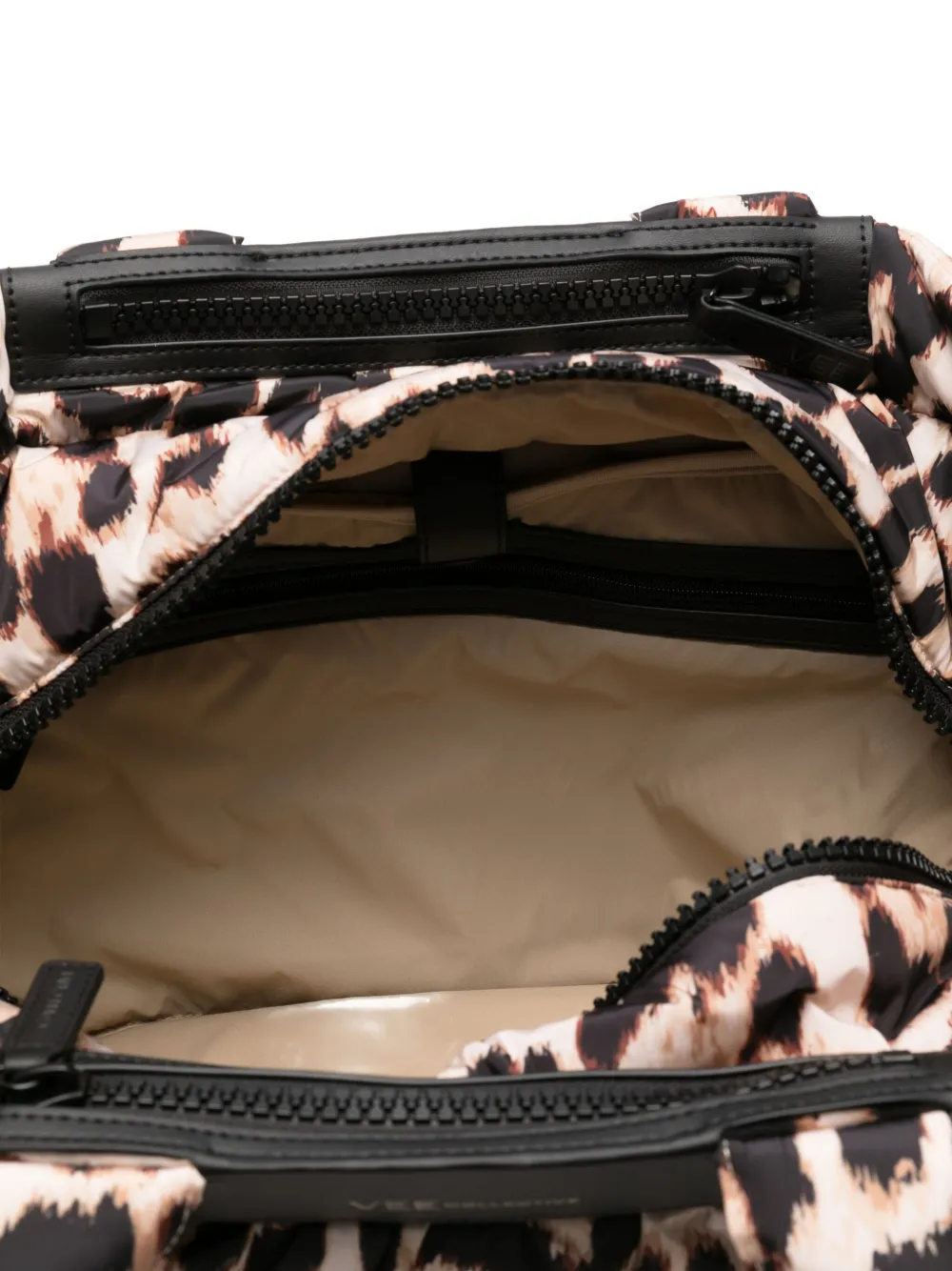Veecollective Large Caba Leopard-print Tote Bag In Neutral