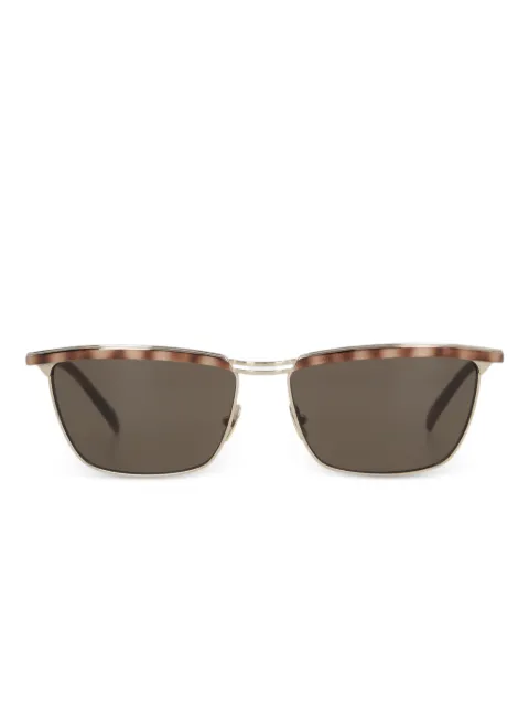 Saint Laurent lentes de sol con armazón estilo carey