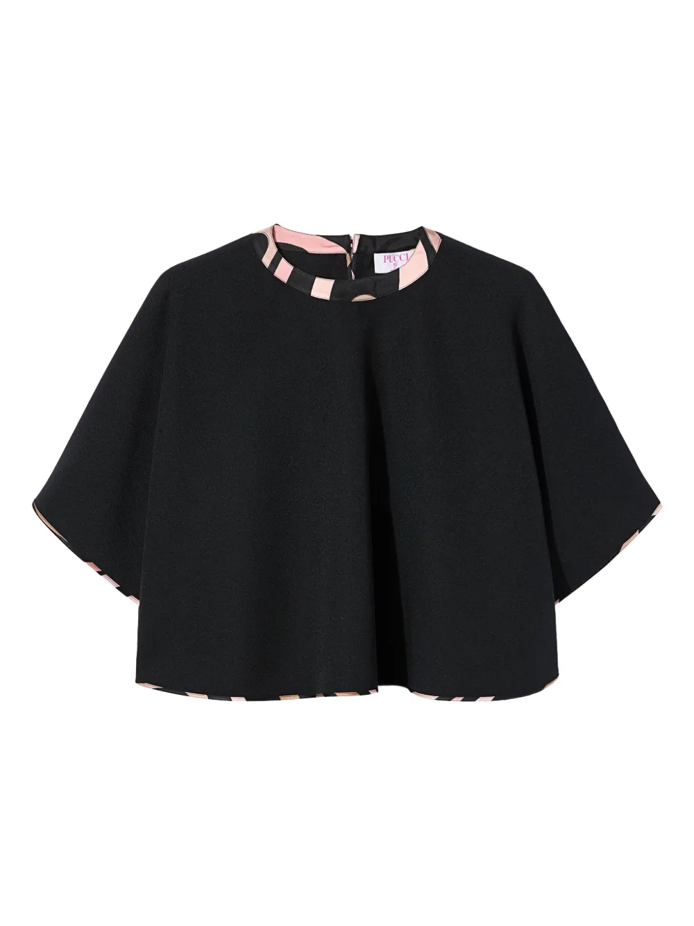 printed-trim top