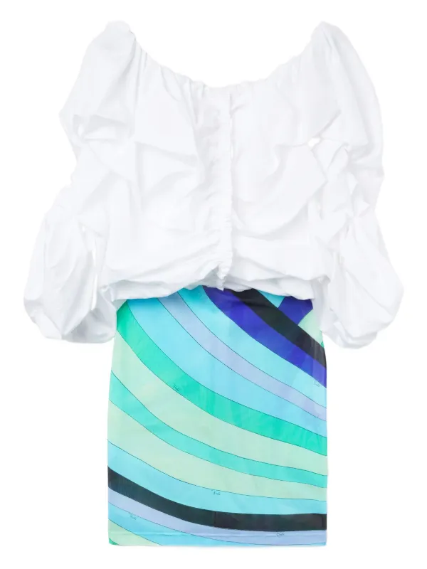 knee length dresses for ladies Iride-Print Dress  PUCCI Online Store