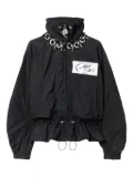 PUCCI label-embellished drawstring jacket - Black