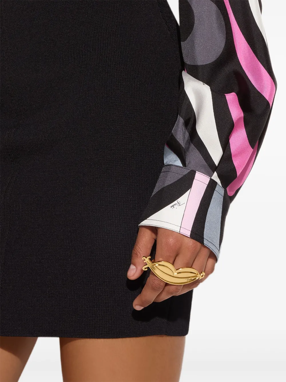 PUCCI lips ring - Goud