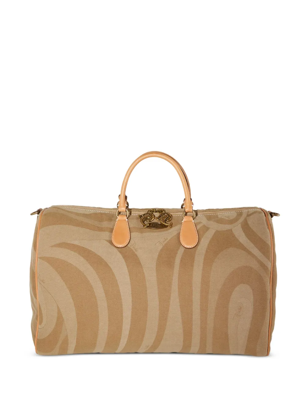 Marmo-print holdall