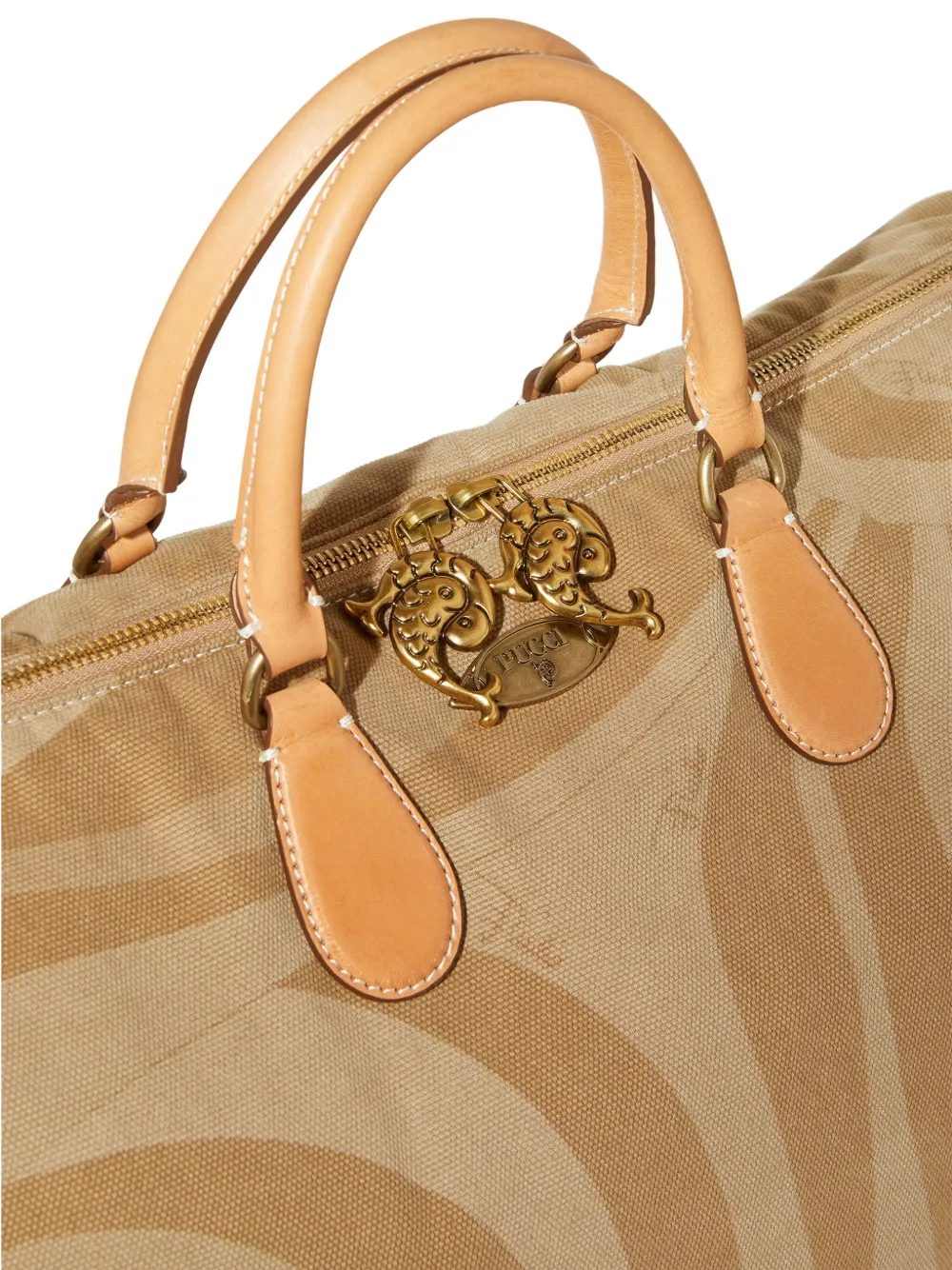 PUCCI Reistas met Marmo-print Bruin