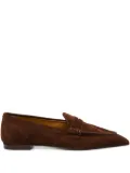R13 leather loafers - Brown