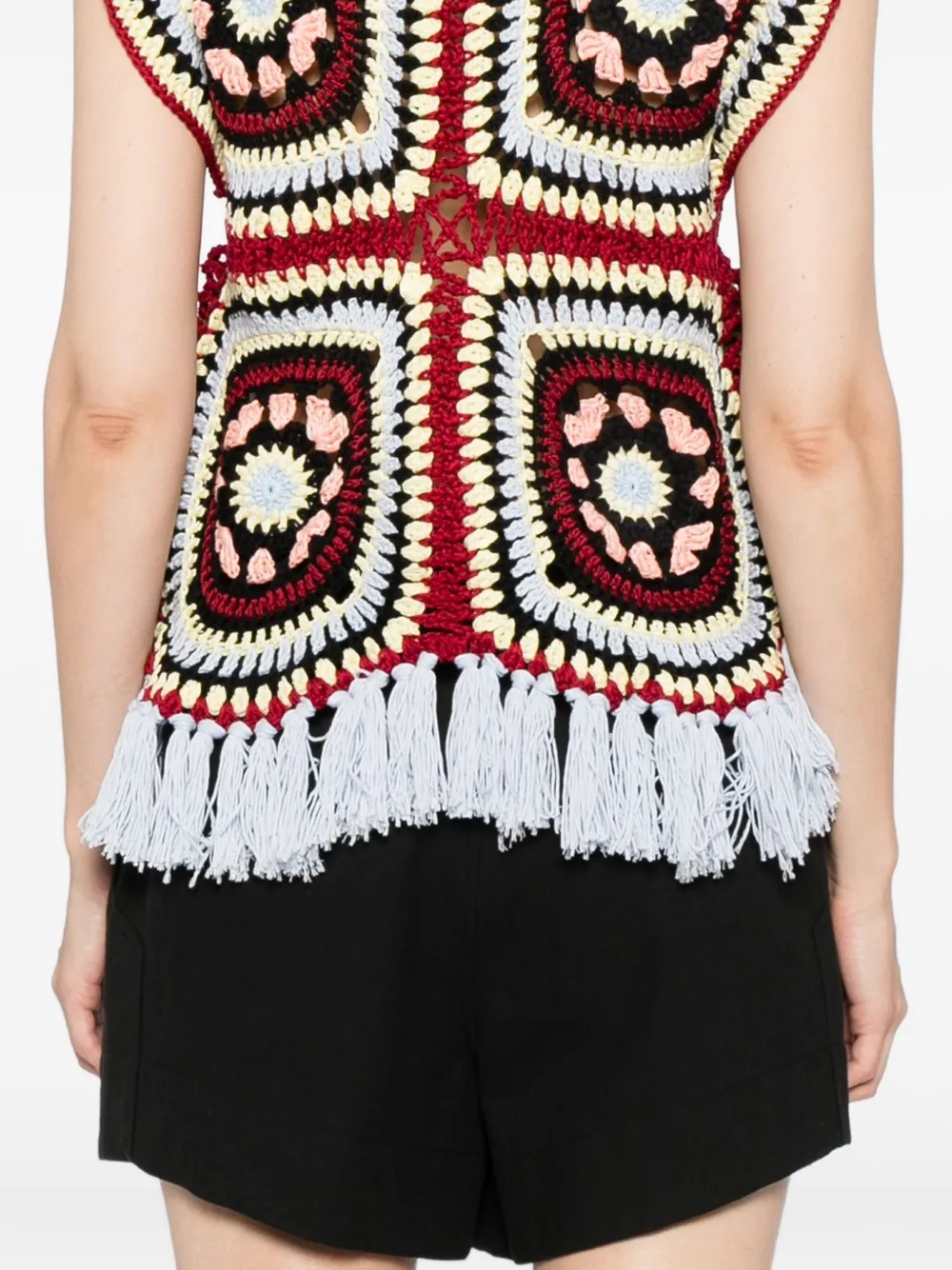 La DoubleJ Sole Star top Rood
