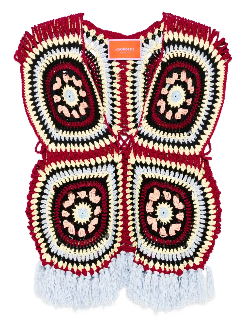 La DoubleJ Sole Star top Rood