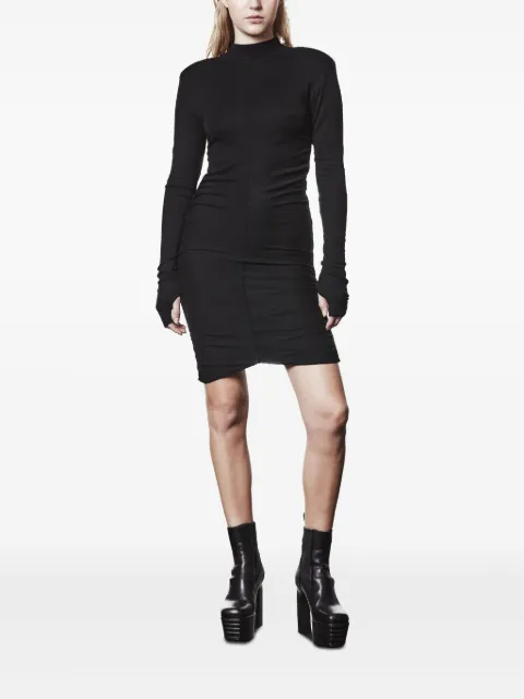 Thom Krom gathered high-neck mini dress