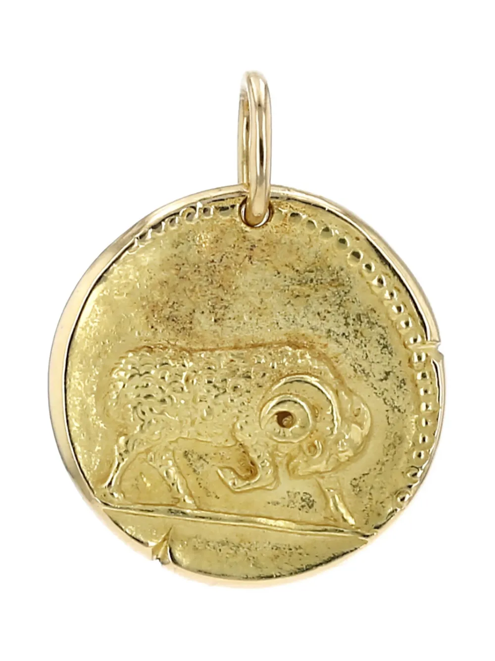 Van Cleef & Arpels Pre-Owned 1950s 18K yellow gold Zodiac pendant | Gold | Image 1