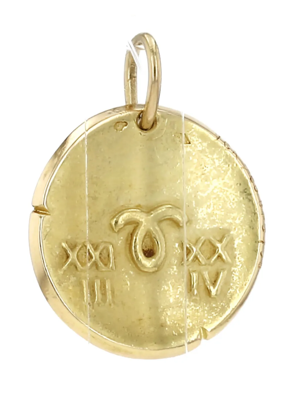 Van Cleef & Arpels Pre-Owned 1950s 18K yellow gold Zodiac pendant | Women | Image 2
