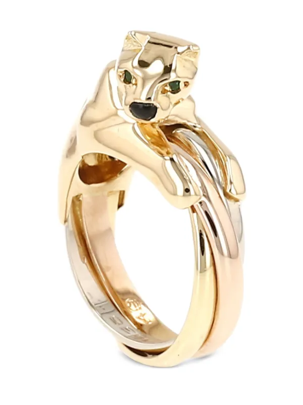 Cartier Anillo Panthère En Oro Blanco De 18kt Dorado FARFETCH MX - Main Image