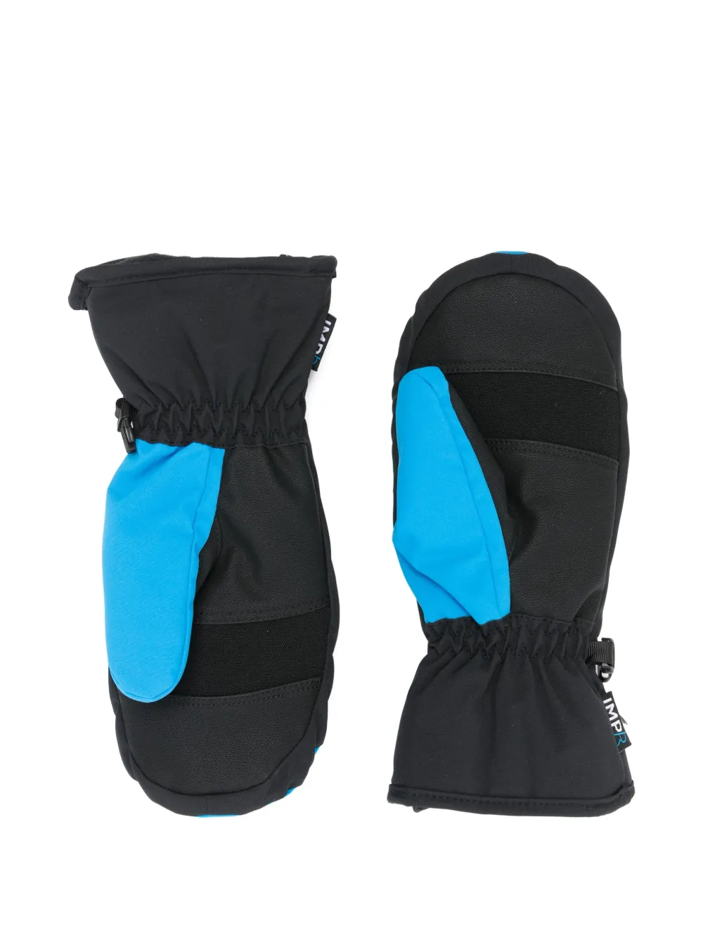 Rossignol logo-print mittens - Zwart