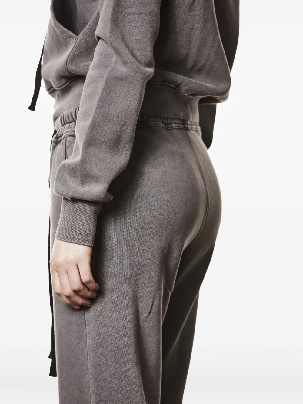 Thom Krom Hooded Zip-up Jacket In Gray