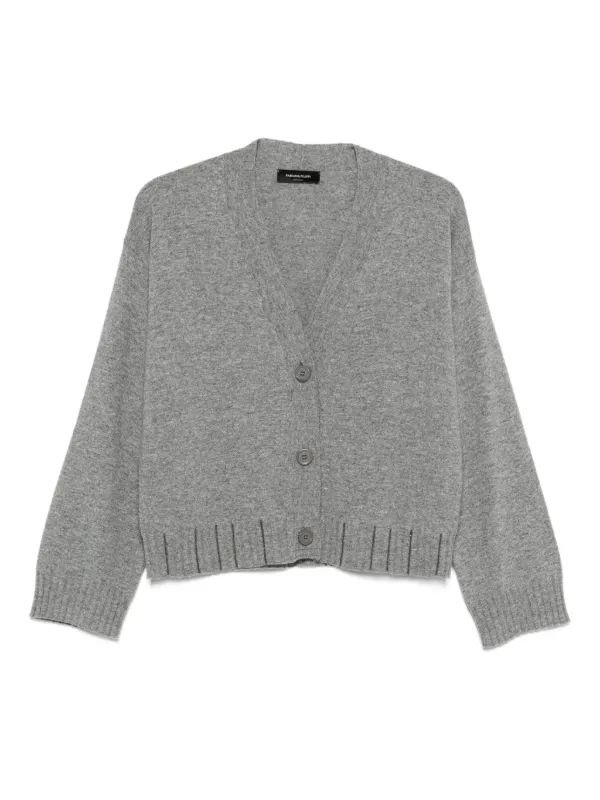 FABIANA FILIPPI グレー カーディガン Fabiana Filippi クロップド カーディガン | グレー | FARFETCH JP