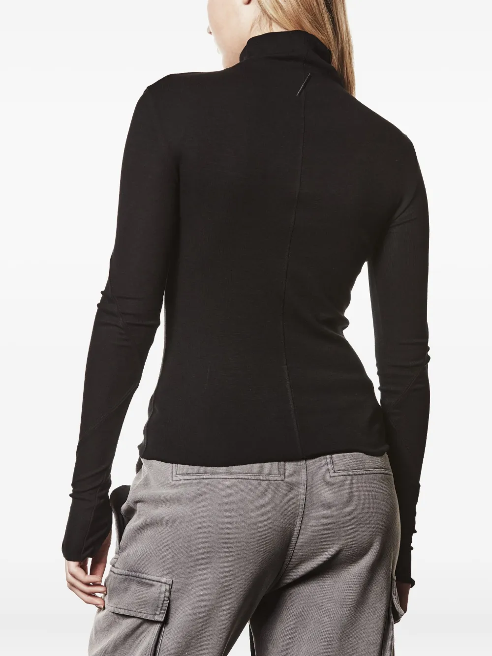 Thom Krom high-neck long-sleeve T-shirt Zwart