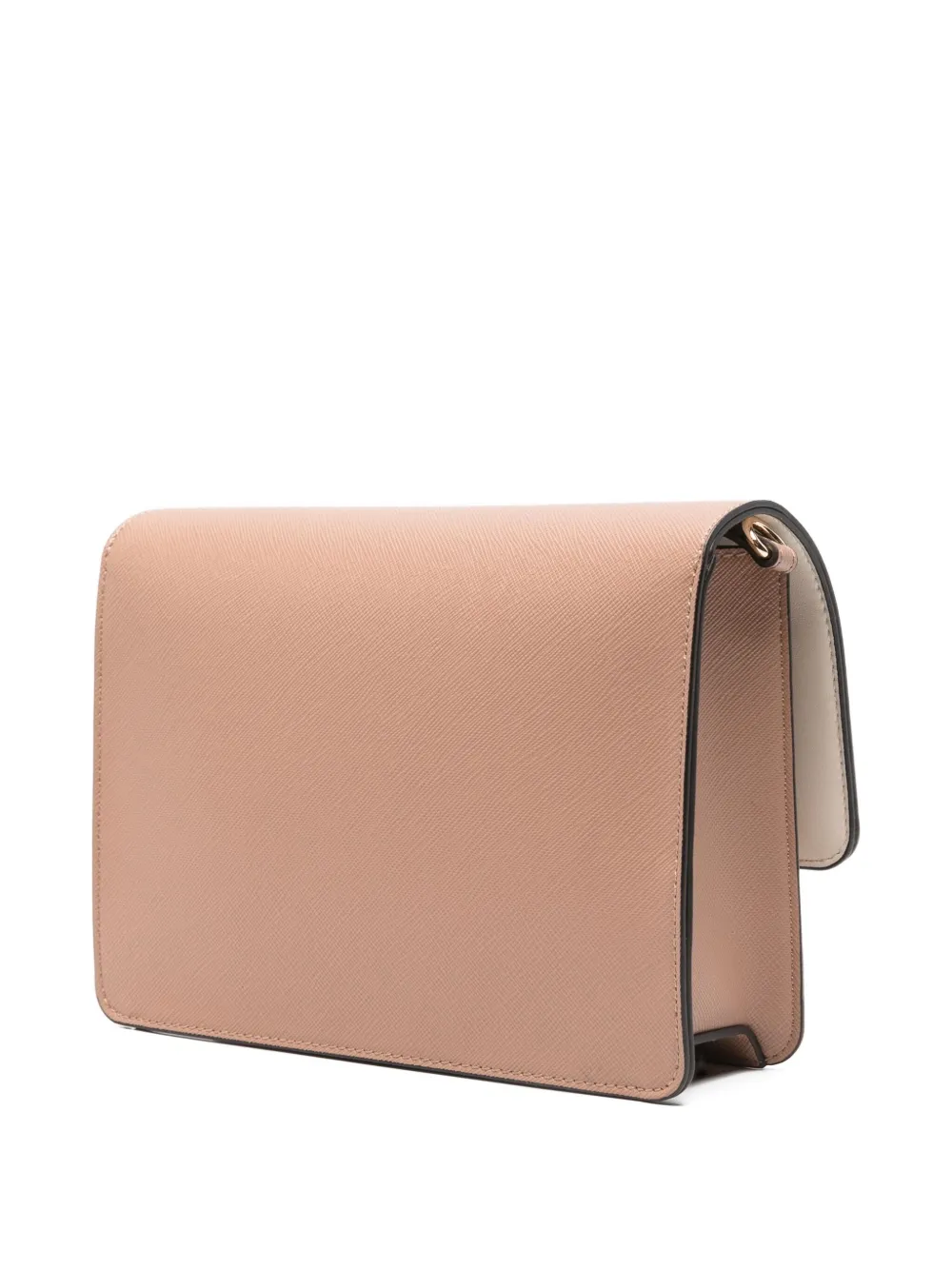 LIU JO Medium schoudertas met logo-reliëf - Beige