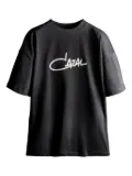 Cazal signature-logo T-shirt - Black