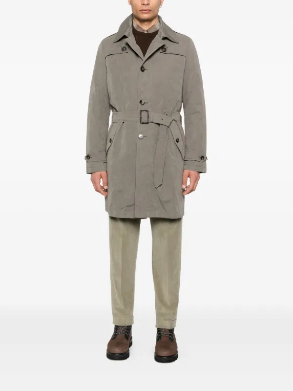 L'impermeabile Gilberto トレンチコート | グレー | FARFETCH JP