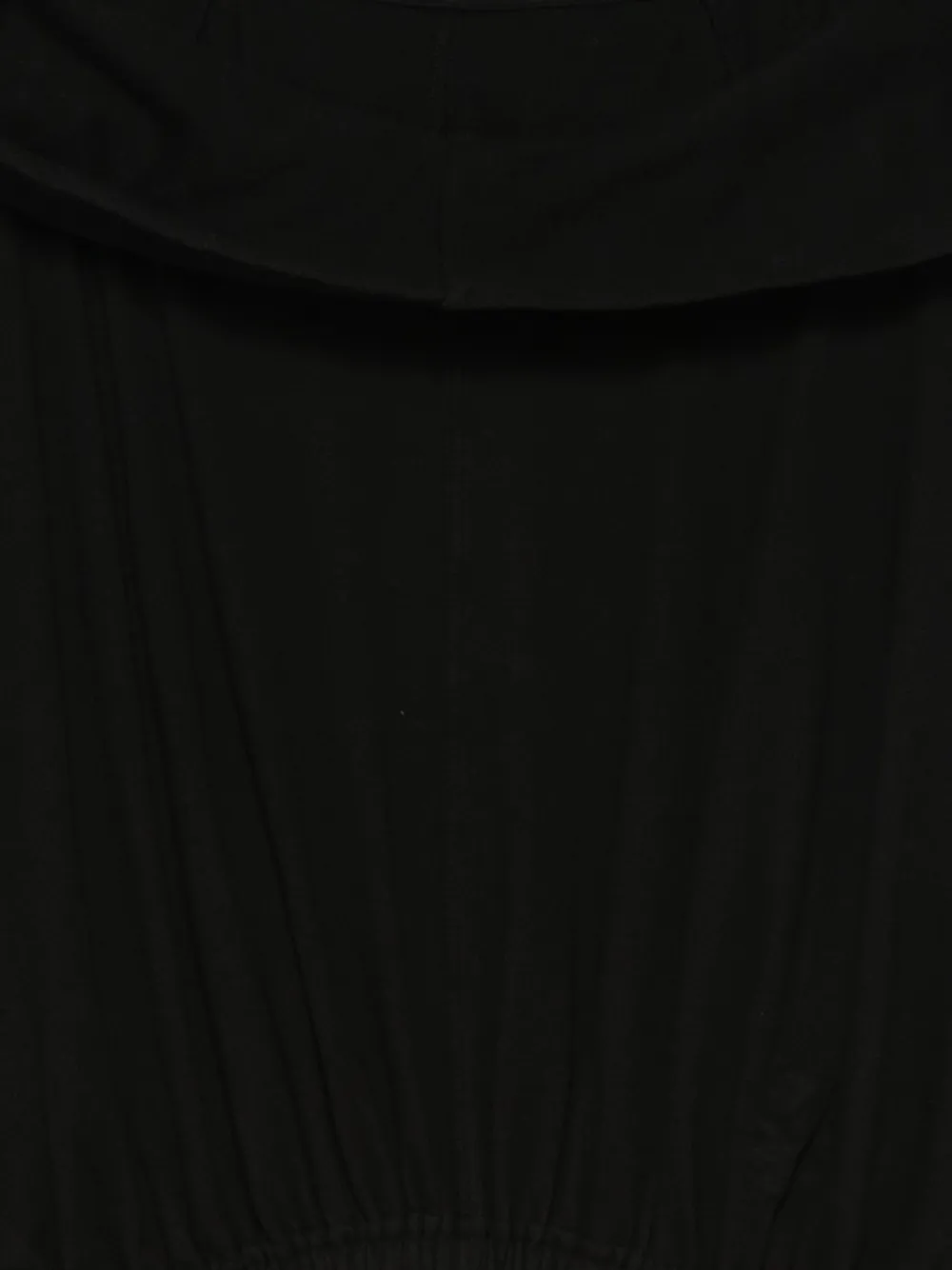 Rick Owens DRKSHDW Top met col Zwart