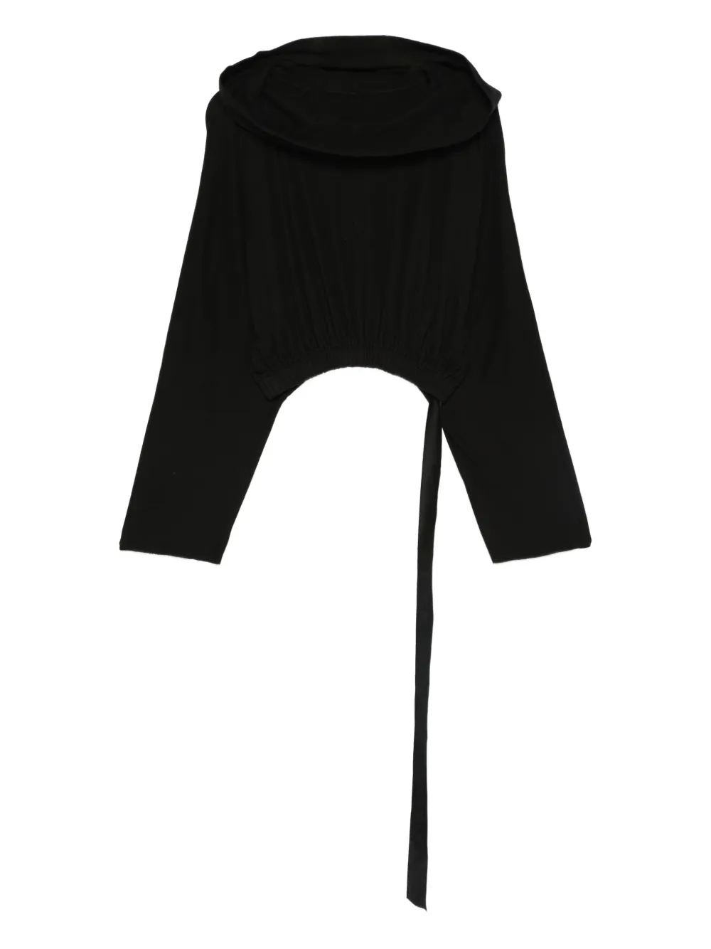 Rick Owens DRKSHDW cowl-neck top | Black | Image 1