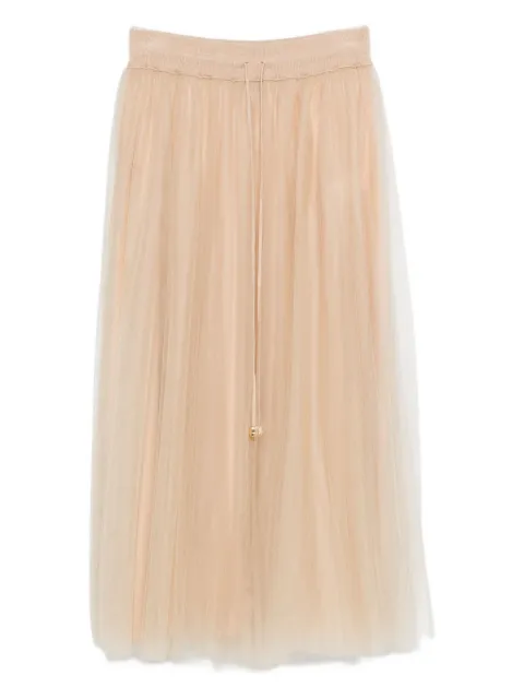 Fabiana Filippi pleated drawstring skirt