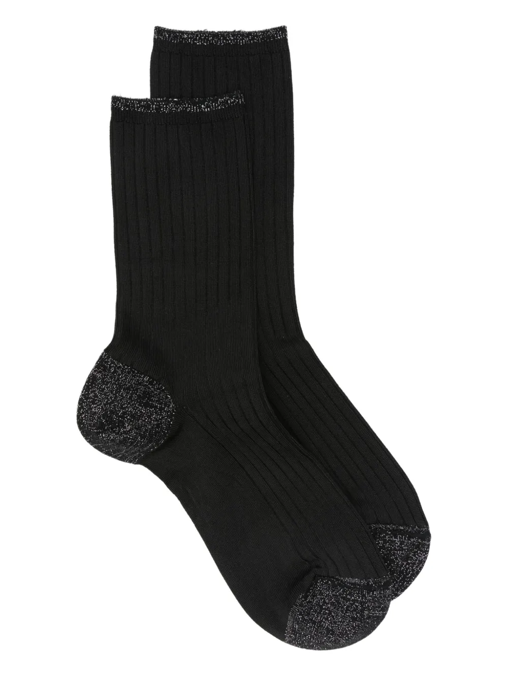 glitter-detail socks