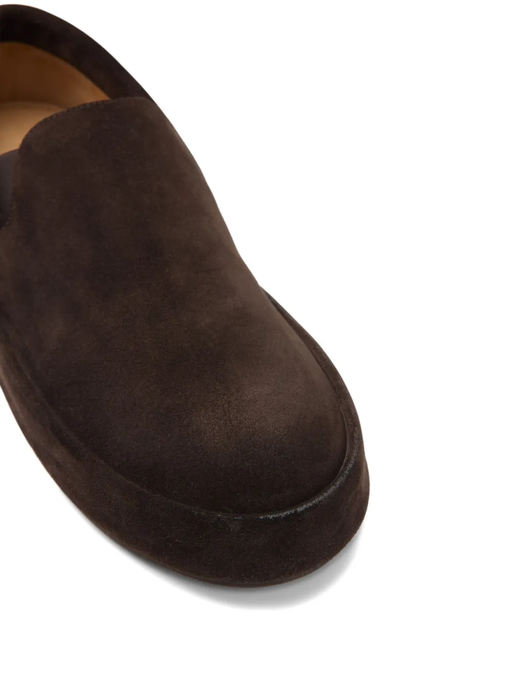 Marsèll suede slip-on loafers Brown