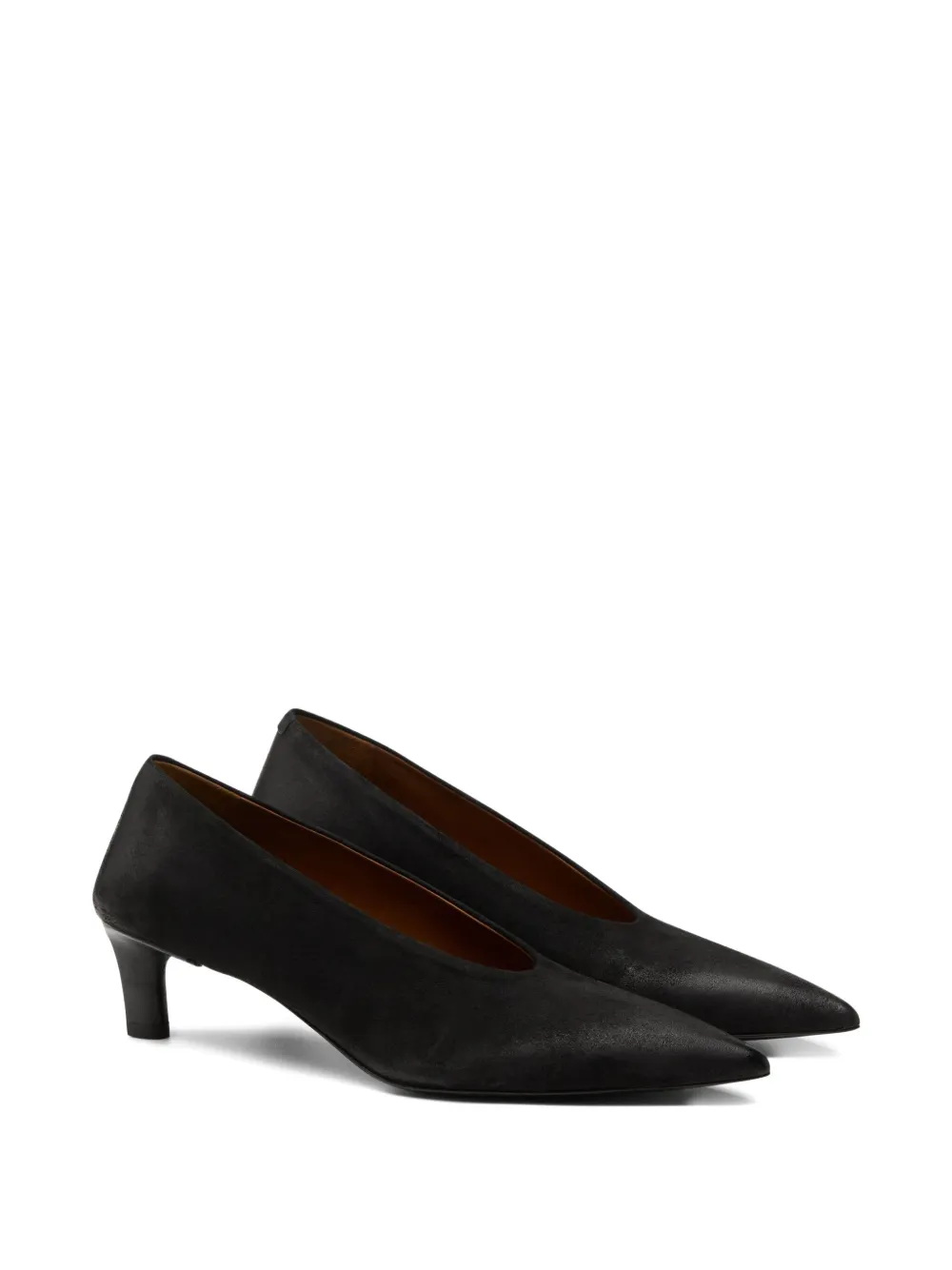 Marsèll pointed-toe leather pumps Black