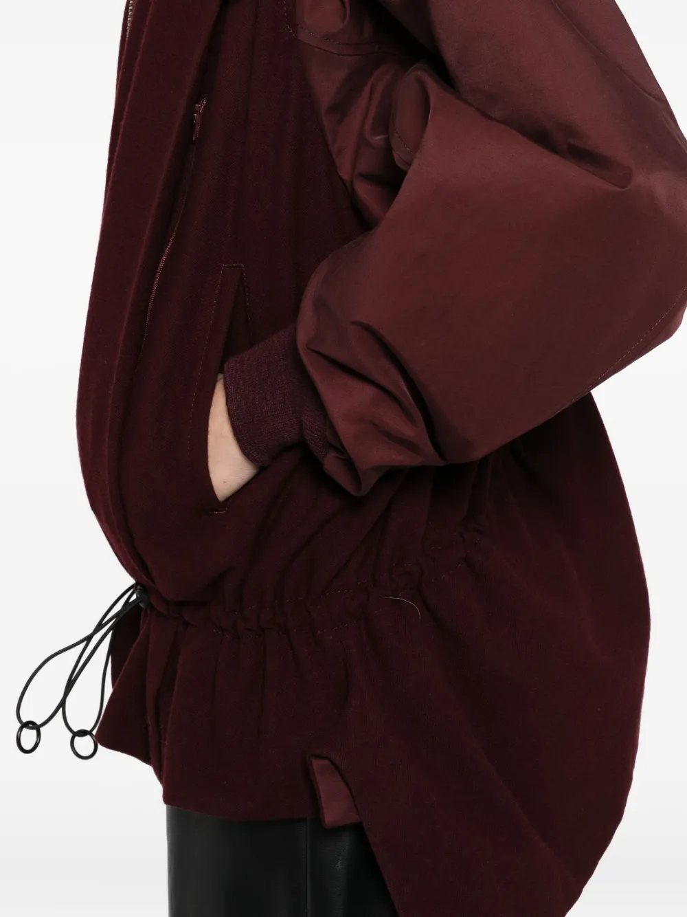 Yohji Yamamoto flannel jacket Rood