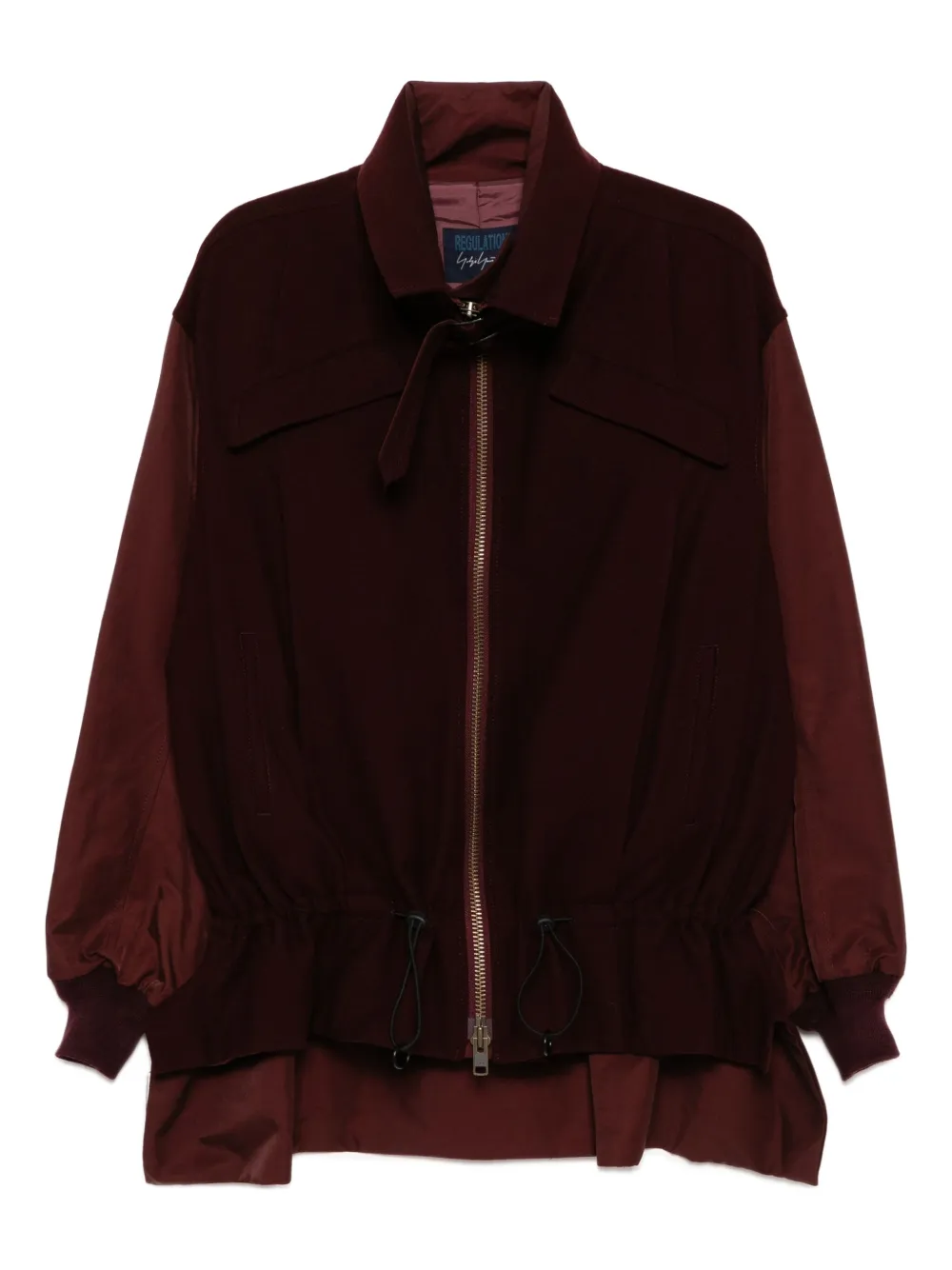 Yohji Yamamoto flannel jacket Rood