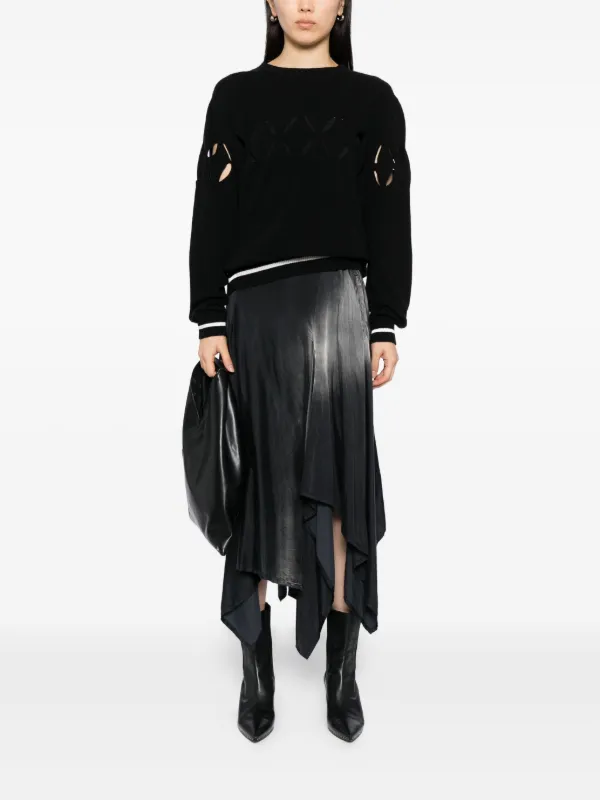 Yohji Yamamoto アシンメトリー スカート | グレー | FARFETCH JP