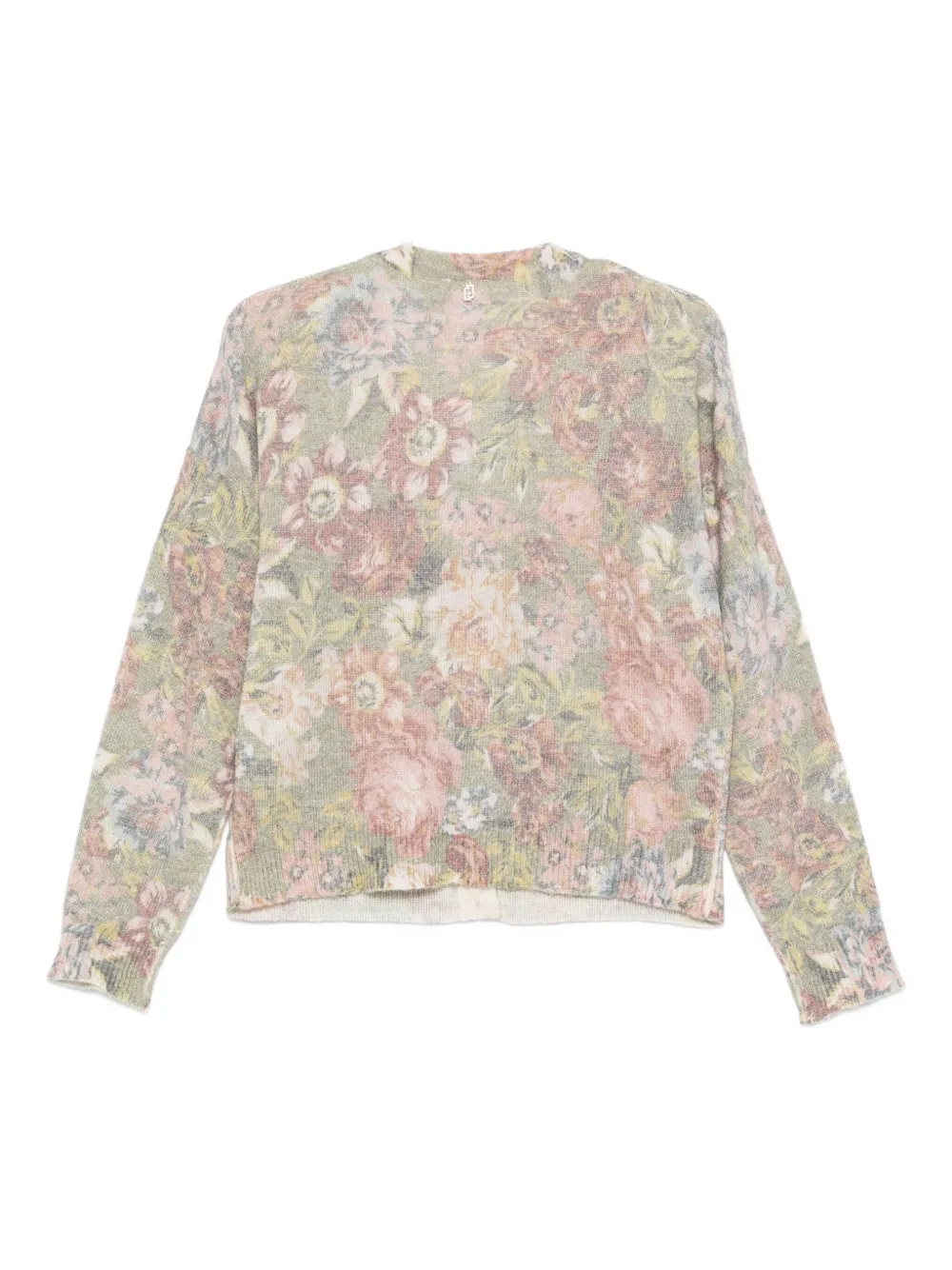 LIU JO Vest met bloemenprint Roze