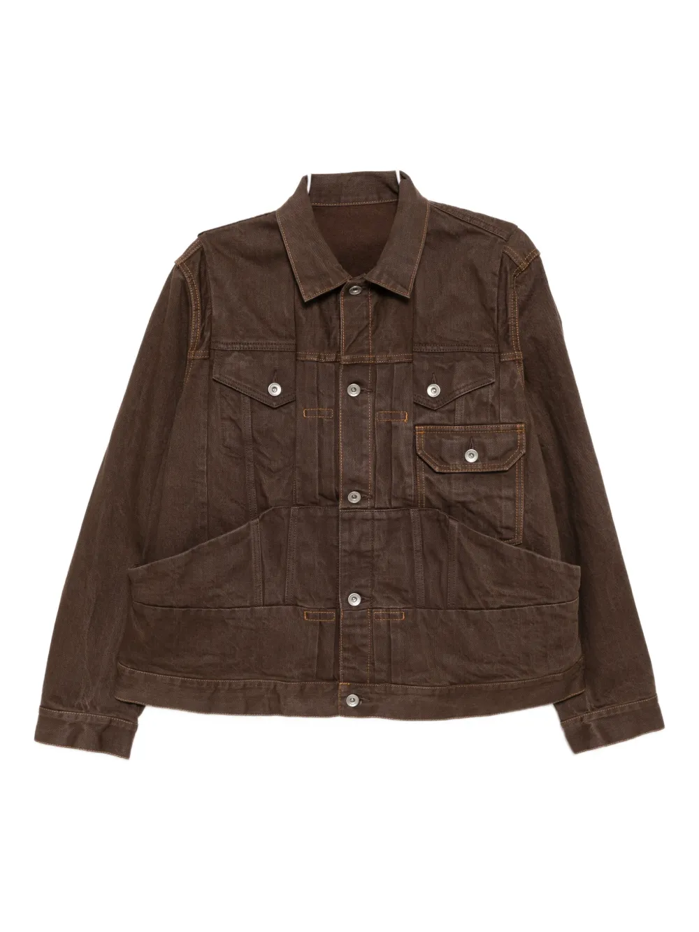 Sacai cotton denim jacket Bruin