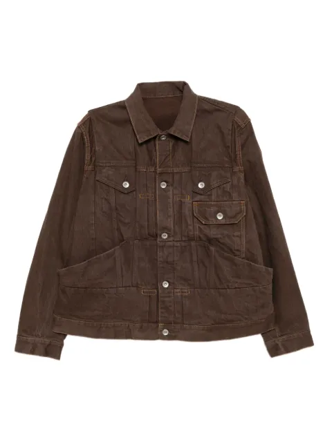 sacai cotton denim jacket