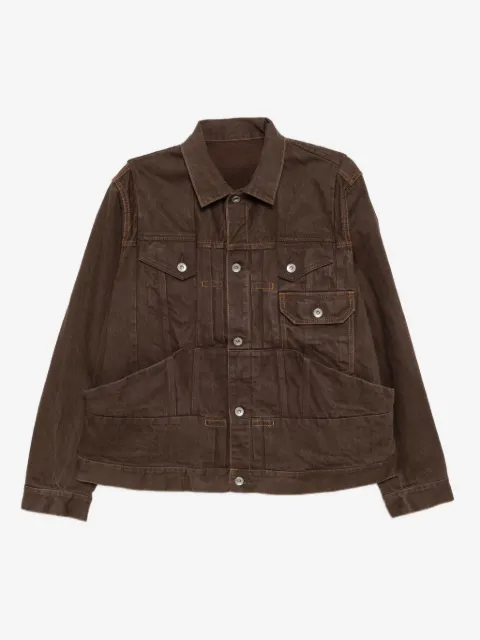 sacai cotton denim jacket
