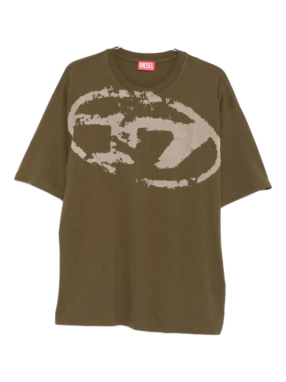 Diesel graphic-print T-shirt | Green | Image 1