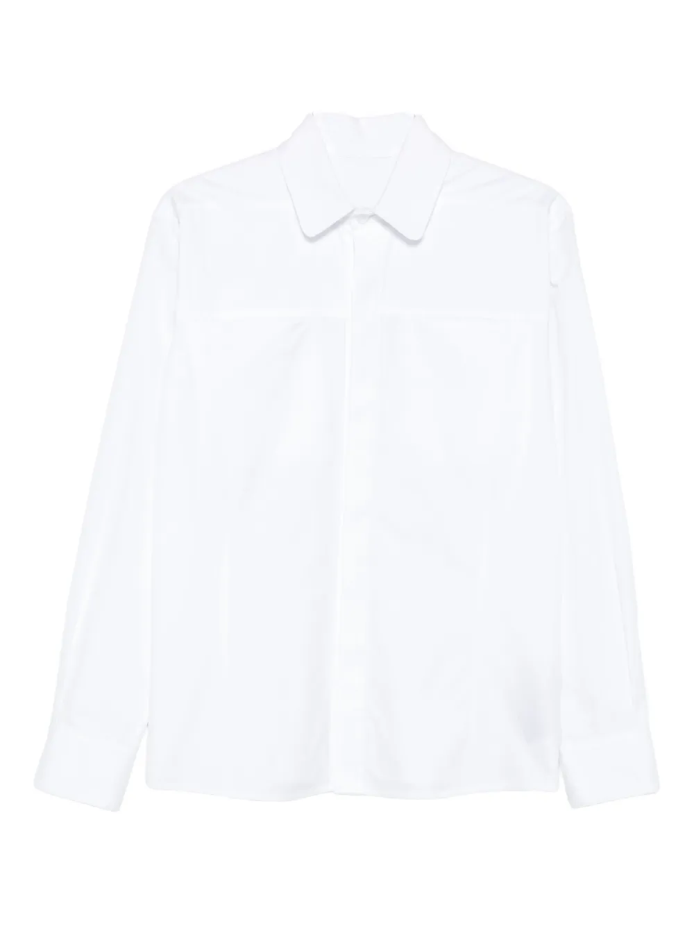long-sleeve collared shirt