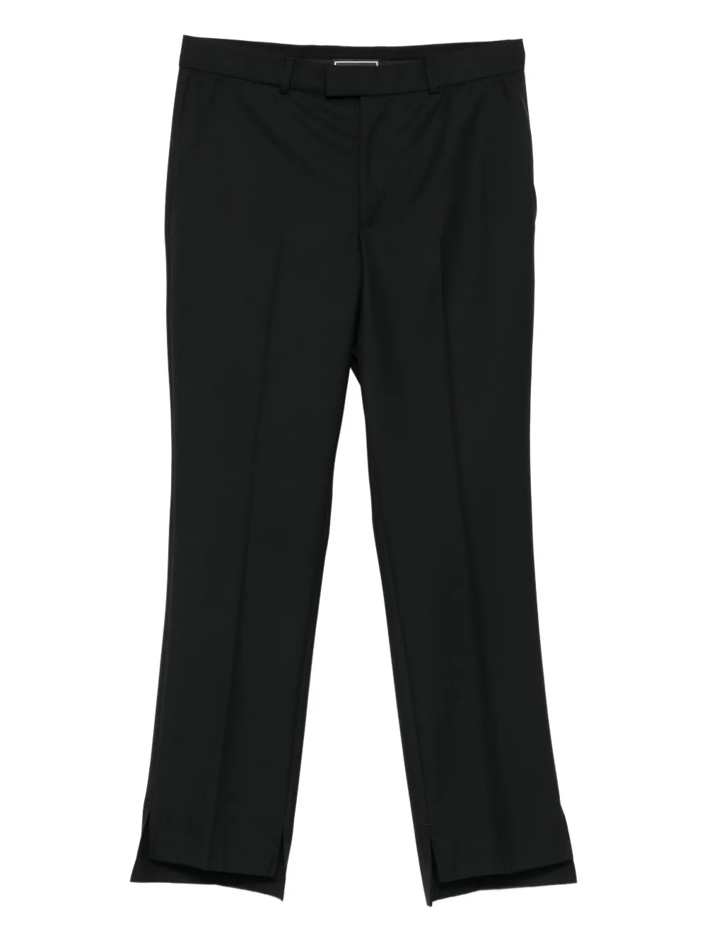 split-hem wool trousers