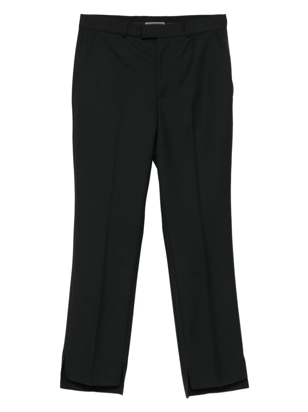 split-hem wool trousers