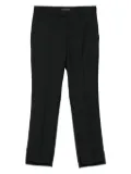 STYLAND split-hem wool trousers - Black