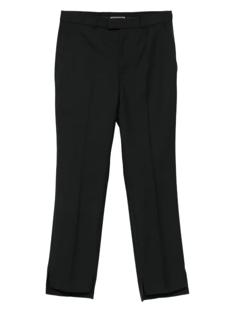 STYLAND split-hem wool trousers