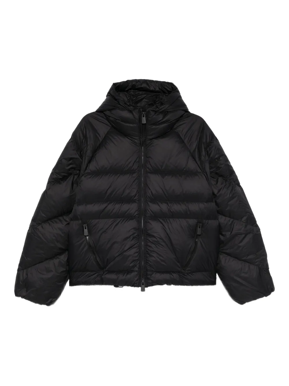 Bacon zip-fastening puffer jacket | Black | Image 1
