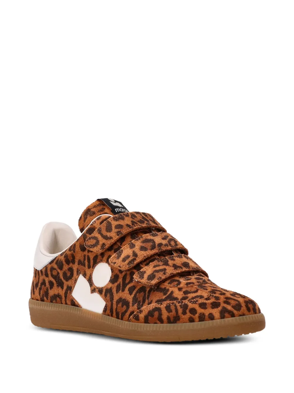 ISABEL MARANT leopard-print sneakers LEEC