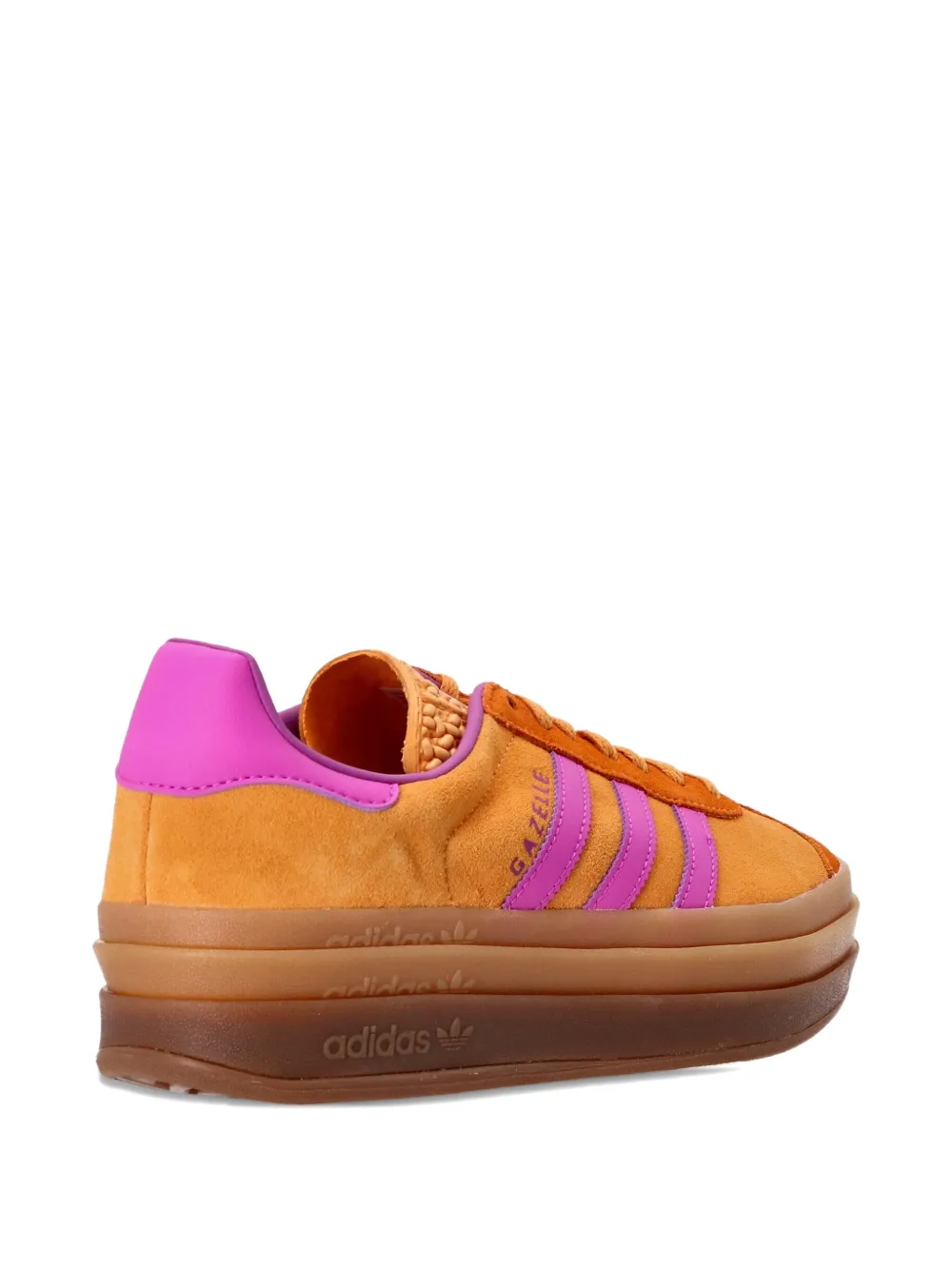 adidas Originals three-stripe platform sneakers FLAORA PURBUR CREORA A868667