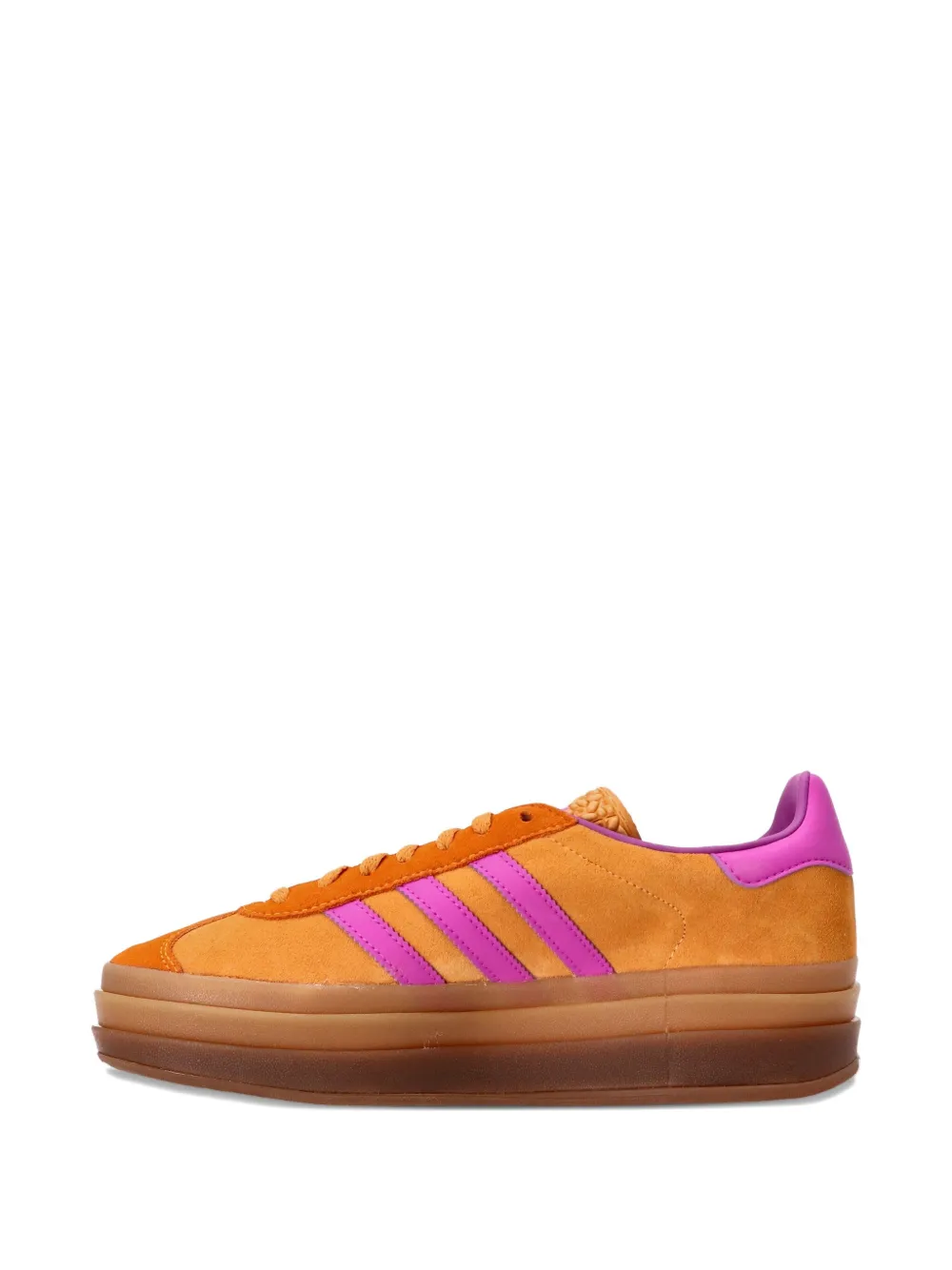 adidas Originals three-stripe platform sneakers FLAORA PURBUR CREORA A868667
