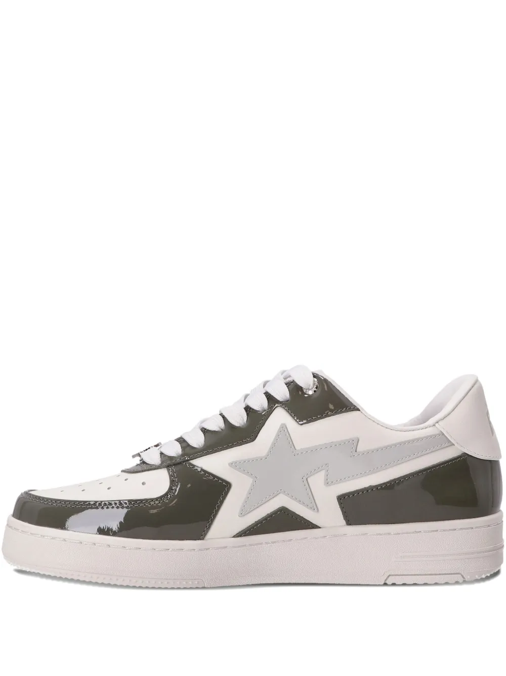 A BATHING APE® STA Sneakers mit Logo-Patch | Grau | Image 1