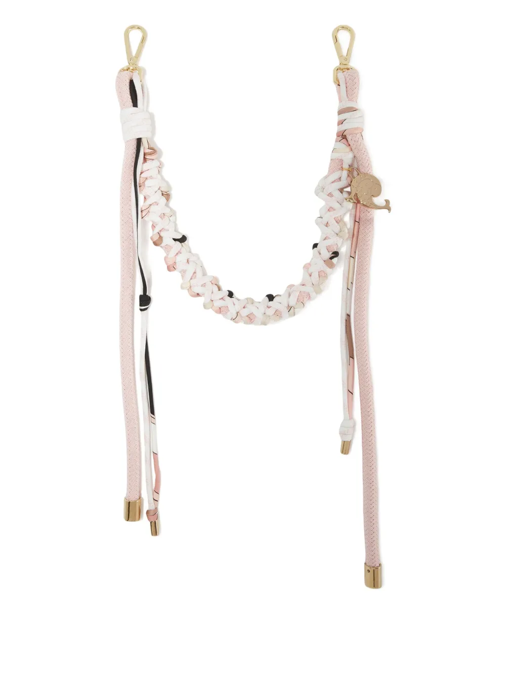 Pucci Braid-tuburals Belt In Pink