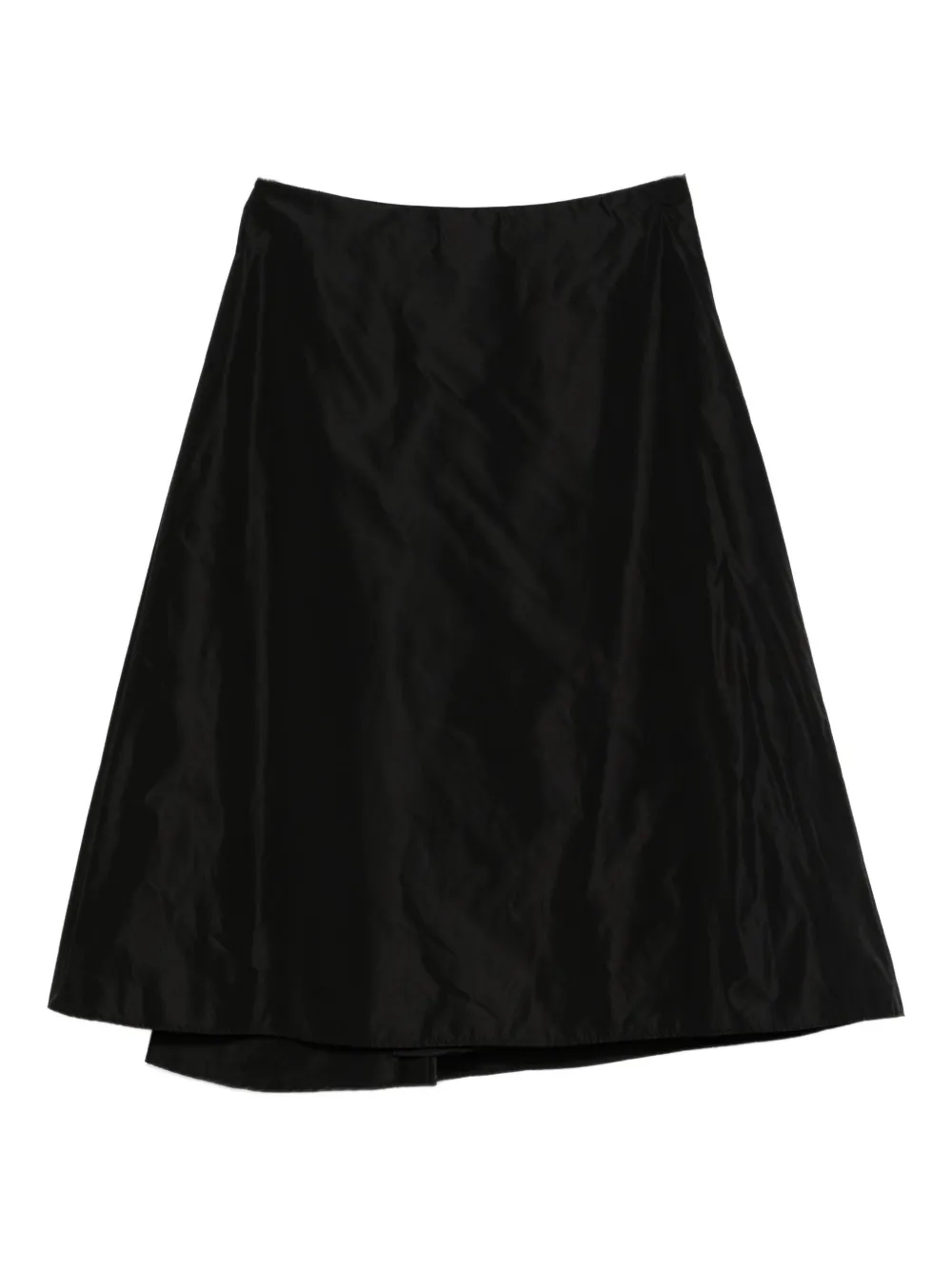 Aspesi Wrap-tie Skirt In Black