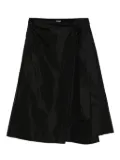 ASPESI wrap-tie skirt - Black